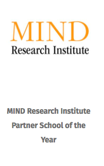 MIND Research institute Partner school of the year